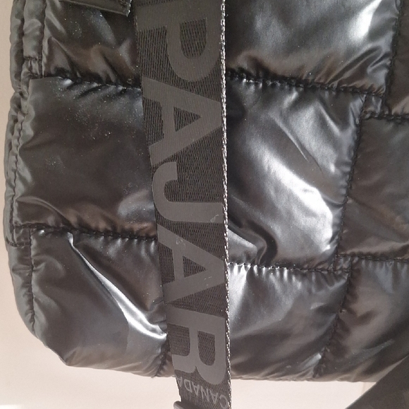 Pajar Black Quilted Tote Bag - Picture 2 of 2